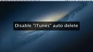 [Solved] Disable Delete Played Episode in iTunes