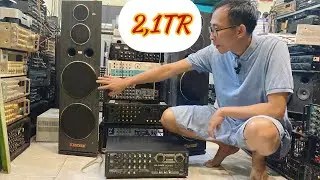 BỘ LOA KENTECH 1,2TR, AMPLY BIRICY TĂNG PH&Ocirc; CHUẨN 1TR, AMPLY NANOMAX 400K, LOA ARIRANG JANT III 700K