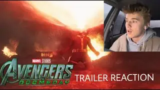 X-MEN IN AVENGERS! (Avengers Doomsday Trailer Reaction) #avengers 