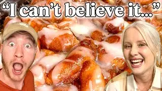 Turn old stale doughnuts into the BEST cinnamon rolls ever! 😱