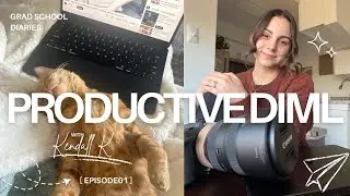Productive day in the life  | full-time marketer + part-time grad student