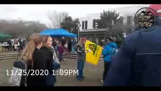 Oregon state capitol Protest/Demonstration 11/25/2020