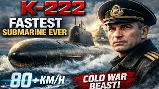 K-222: The Fastest Nuclear Submarine Ever Built | 80+ km/h Underwater Beast