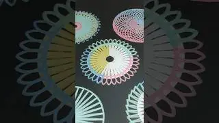 Artistic Twists😍&ldquo;Dive into artistic Spirograph twists! #Art #Spirograph #ASMR&rdquo;