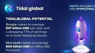 Tidal Global Airdrop Get 5000 $TDL (For 8000 Random Winners) l Matic network l Crypto Info Airdrop
