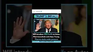 TRUMP pharma stocks under pressure #shorts #trump #pharmastocks #pharmaceutics