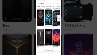 Cara buat tema rog xiomi