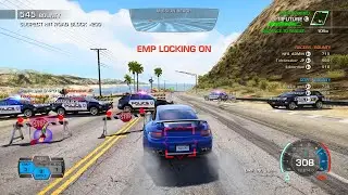 Unmarked GT2 Police Cars Chasing Down Racers In Most Wanted Rounds