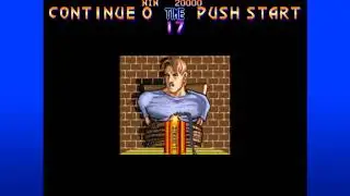 Final Fight (Arcade) - Game Over Screen With All Characters