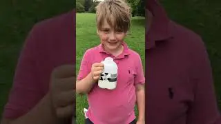 Chugging Half a pint of mullers milk- 7 seconds-World Record
