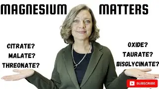 Magnesium - What Type, Why and Where to Get the Best Forms | Magnesium Supplement Review | #1 Mag