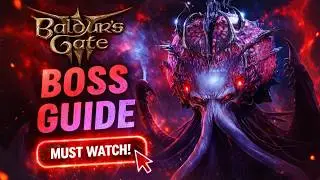 Этот босс чуть не уничтожил всю нашу группу в Baldur's Gate 3.