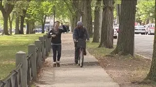 Dangers of bicycling on sidewalks
