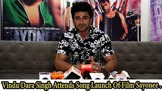 Nishant Singh Malkani Attends Song Launch Of Film Sayonee .