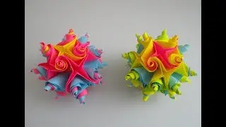 DIY: to make a ball/ eine Kugel machen. Easy/einfach