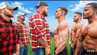 FARMERS VS BODYBUILDER ( who is stronger?)