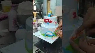 aeroplane ✈️ train engine birthday cake 🎉