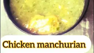 Special chicken Manchurian for white gravy