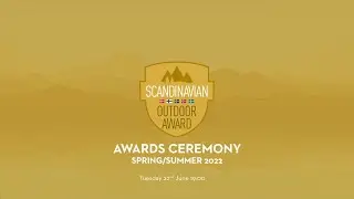 Scandinavian Outdoor Group Awards Ceremony Summer 2022