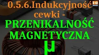 OPL.0.5.6.Indukcyjność cewki a jej przenikalność magnetyczna mi