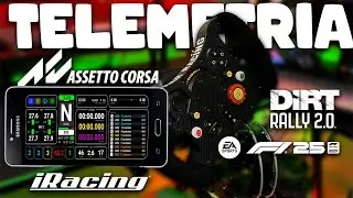 ¿Cómo USAR tu CELULAR como DASHBOARD en SIMULADOR? - Compatible con TODOS los SIMULADORES