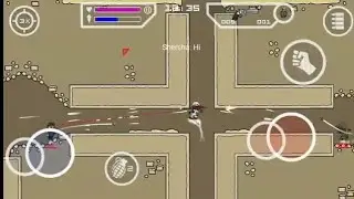 MINI MILITIA UNLIMITED AMMO AND NITRO GAMEPLAY