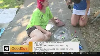 Chalk It Up! Chalk Art & Music Festival, 9am