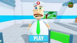 Roblox MEGA HOSPITAL ESCAPE (New Obby) All Jumpscares Full Gameplay Walkthrough HD