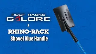 Лопата Rhino Rack с синей ручкой