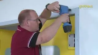 Grothaus Traffic Doors - Installation with U-profile Frame