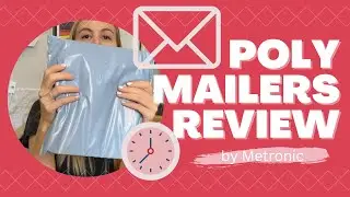 easy to ship Poly Mailers by Metronic #amazonfinds review & unboxing