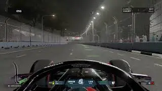 [F12021] Singapore Marina bay Street circuit one-shot-qualifying gameplay #f12021game #f1multiplayer
