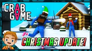 THE HUGE CRAB GAME CHRISTMAS UPDATE!!! | Let's Play Crab Game