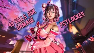 Marvel Rivals PSYLOCKE 49 KILLS 26K DAMAGE Gameplay in SEASON 5.5 (No Commentary)