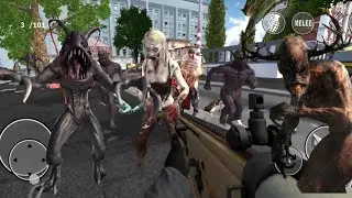 EVIL MONSTER 3 leval 20 first round fhel ho gaya Zombies horror gameplay video 