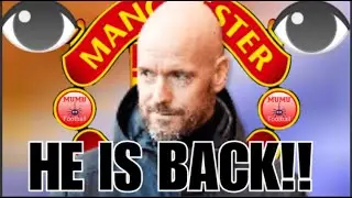 MANCHESTER UNITED TWO TROPHY-WINNING MANAGER ERIK TEN HAG AGREES TWO-YEAR CONTRACT🔴🔴🔴