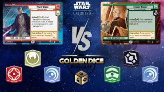 Mace Windu Vigilance vs Count Dooku Vigilance | Star Wars Unlimited | Gameplay | Bo3