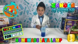 How to Make A Lava Lamp - DIY Science For Kids - Educational - Fun Science For Kids