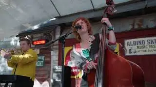 Good Morning Bedlam-Live at Albino Skunk Music Festival (High energy folk-punk/Americana) Greer SC