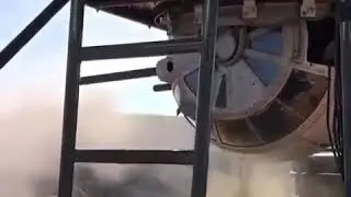 B-17 Flying Fortress Ball Turret Gunner reconstruction