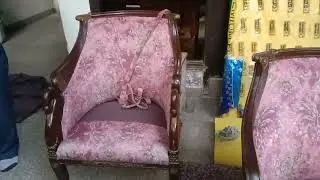 teak wood chair repair #sonusofarepairingcenter #sofadesign #furniture