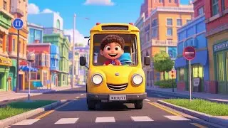 Ding Ding! It's a Bumpy Ride Rhyme Song | Popular Nursery Rhyme | Educational Kids Songs