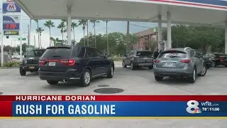 Hurricane Dorian panic fuels gas shortages across Tampa Bay area