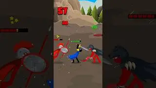 Xiphos vs Atreyos & Sicklebear | Stick War Legacy #stickwar3 #short