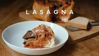 Lasagna | Spontaneous Improvised Cooking ASMR
