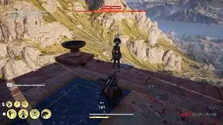 Assassin's Creed Odyssey Пинок стражника культа