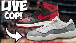 LIVE COP Jordan 11 Year Of The Snake & Jordan 1 High 85 Bred Marketing Tactic?!