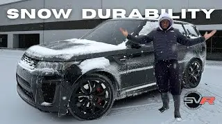 CAN A RANGE ROVER SVR REALLY HANDLE SNOW?