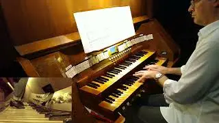 Johann Sebastian Bach. Praeludium und Fuge in c BWV 546 - Massimo Gabba, Tamburini organ #bach