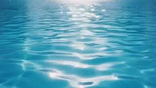 Sparkling blue sea in summer